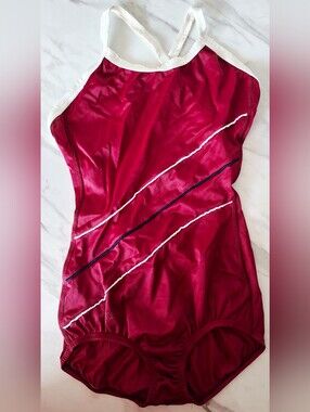 🇨🇦 Vintage 90s Speedo One Piece Youth Swimsuit Made in Canada (14)